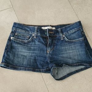 Joe's blue jean shorts size 24